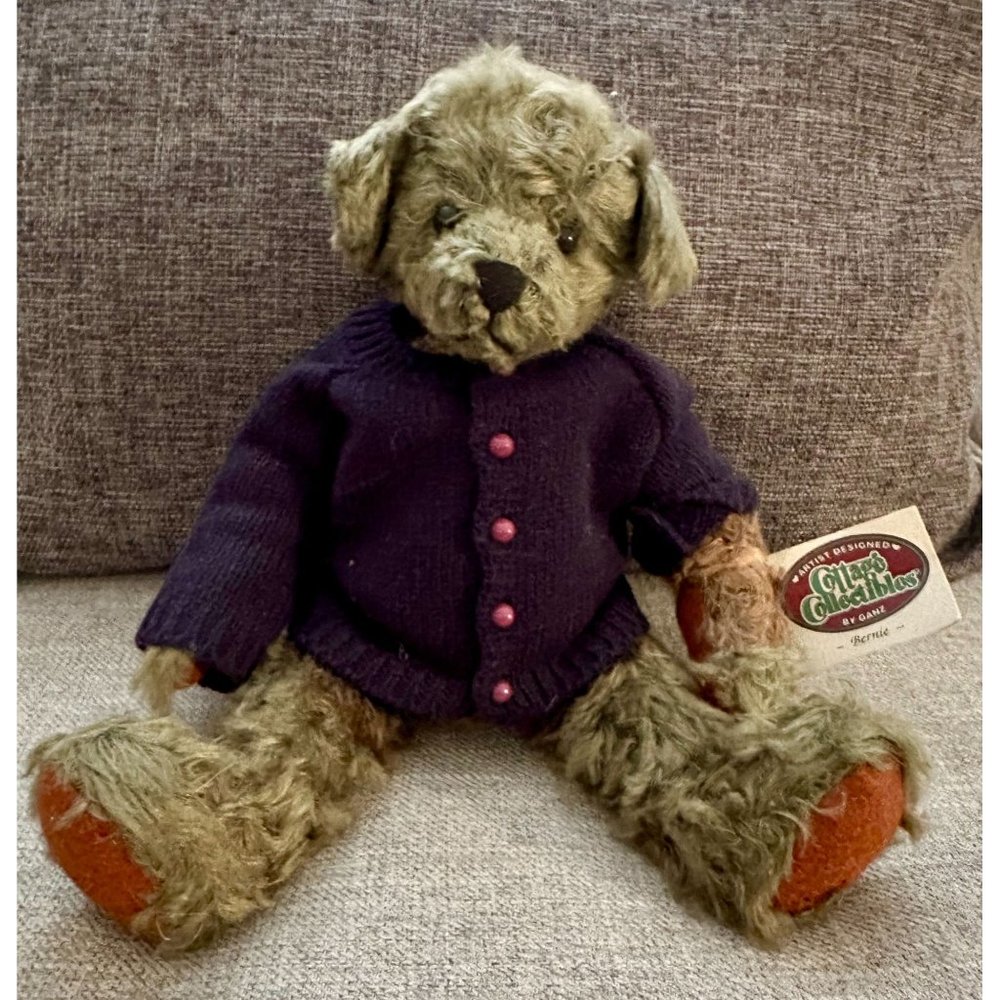 Ganz Cottage Collectibles Jtd Brown Bear 1996 #CC601/ BERNIE